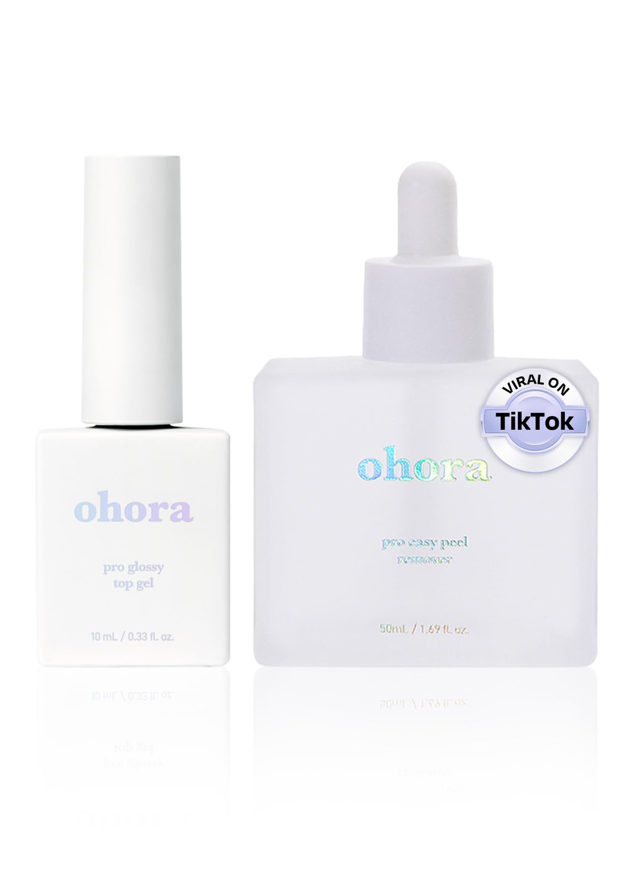 ohora Care Easy Peel Remover - Semi-Cured Gel Nail Strip Remover with Hygienic Dropper | Non-Drying, Nourishing Formula | Vegan, Cruelty-Free, and Hypoallergenic | Swiftly Removes Gel Strips