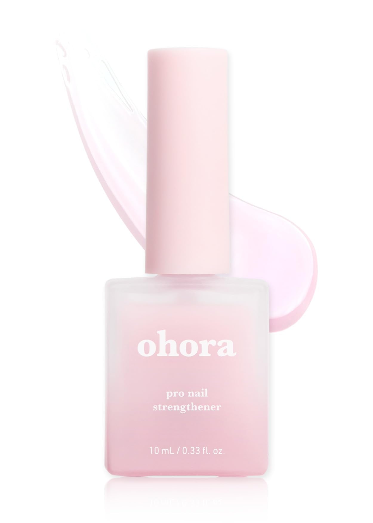 ohora Gel Nail Care (Pro Glossy Top Gel) - Corrects Nail Texture, Easy to Use & Easy to Remove for Semi Cured Gel Nail Strip Application - Professional Salon-Quality for Healthy, Strong Nails