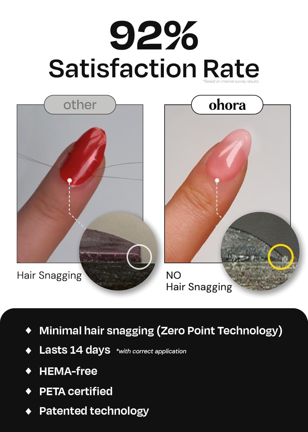 ohora Semi Cured Gel Nail Strips (N Autumn Ombre) - Green/Brown Works with Any UV/LED Lamps, Salon-Quality, Long Lasting, Easy to Apply & Remove - Includes 2 Prep Pads, Nail File & Wooden Stick