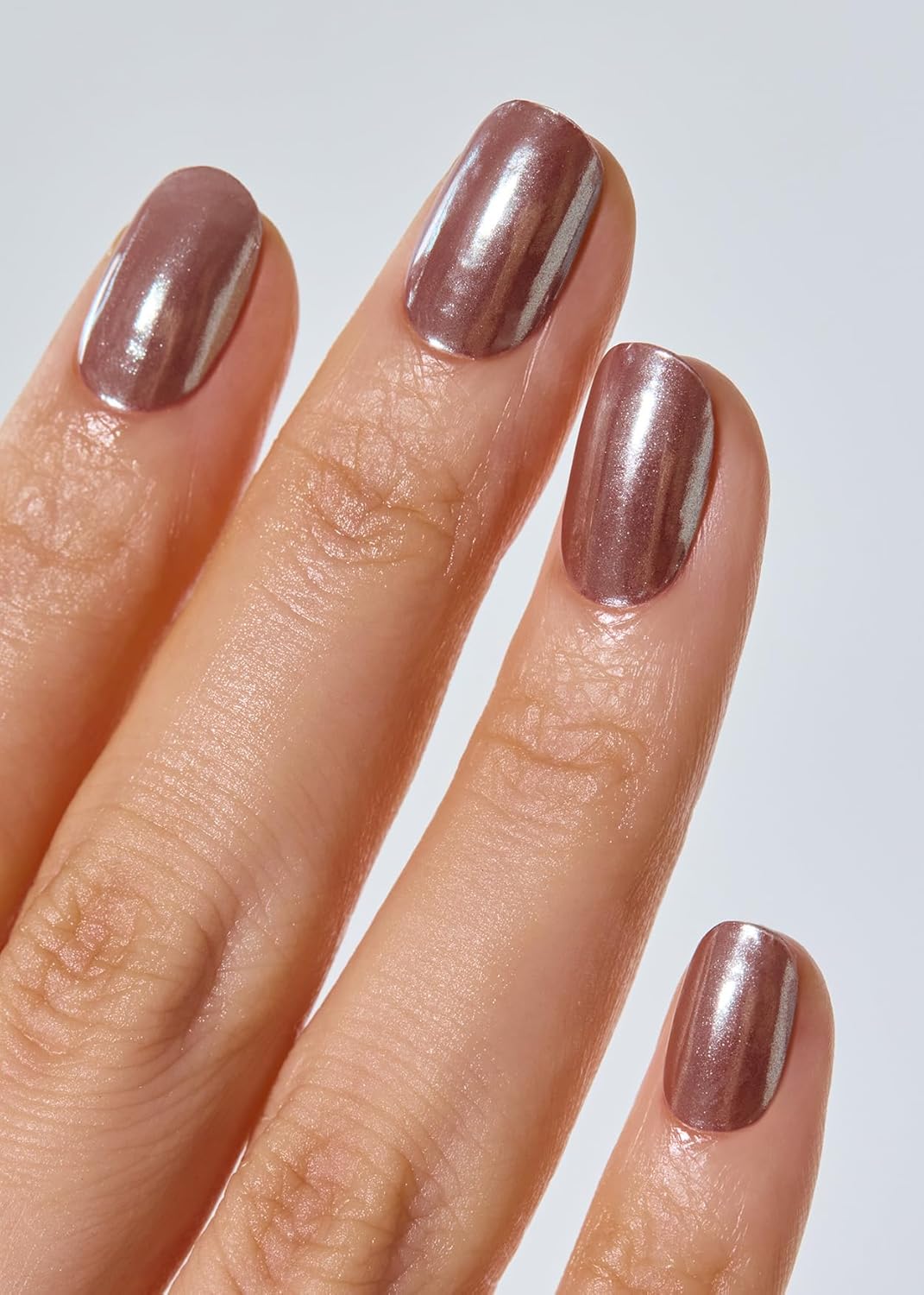 ohora Semi Cured Gel Nail Set of 2 (N Chocolate Chrome & N Matcha Chrome) - Professional Salon-Quality Nail Care - Easy to Use, Comfortable Curing, and Easy to Remove
